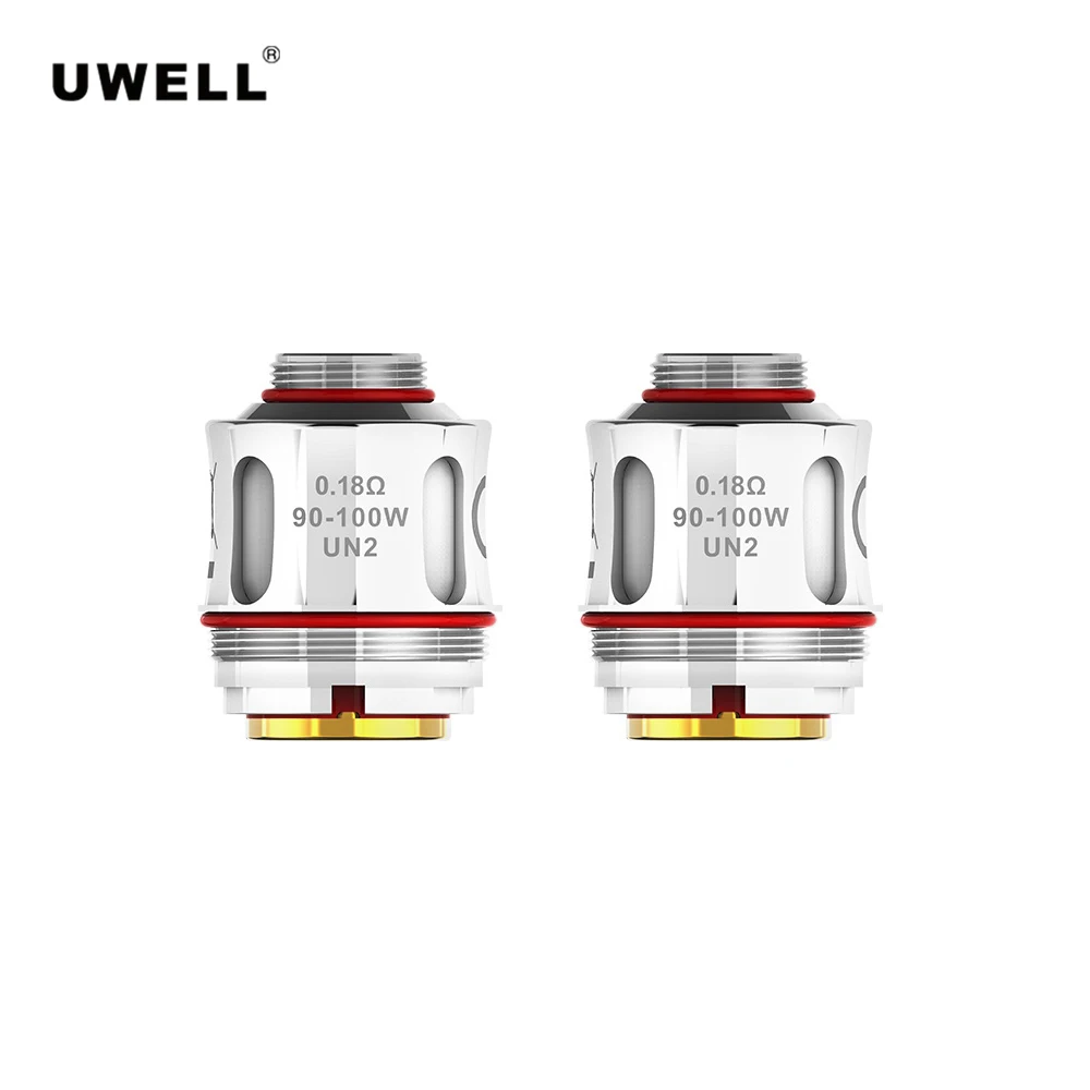 

Original 2pcs Uwell VALYRIAN UN2 Meshed Coil Head 0.18ohm For Uwell VALYRIAN 2 Tank Electronic Cigarette Atomizer Core