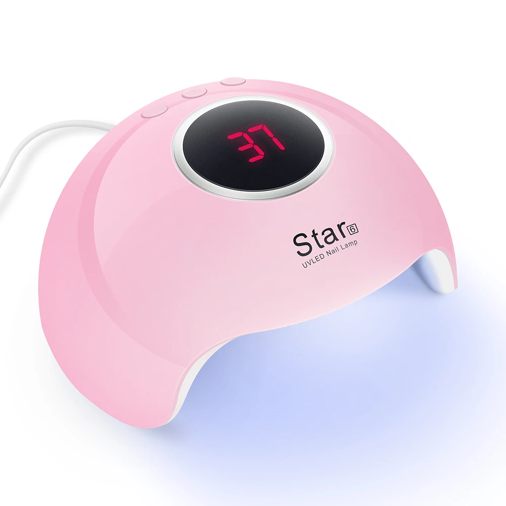 Billig Nagel Set 36 W UV LED Lampe Mit 10 stücke Nagel Gel Polish Kit Tränken Weg Maniküre Werkzeuge Set 1Top 1 basis Für Nail art Werkzeuge