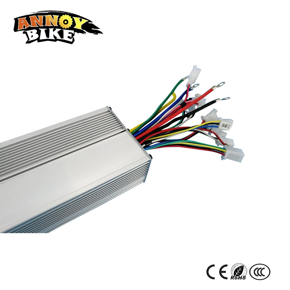 48V60V72V96V двойной режим 18mosfet 1000W 45Amp бесщеточный контроллер DC sine wave бесшумный для