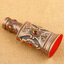 40 мл Духи-спрей в стеклянном флоконе бутылки винтажный металлический распылитель алмазные бутылки