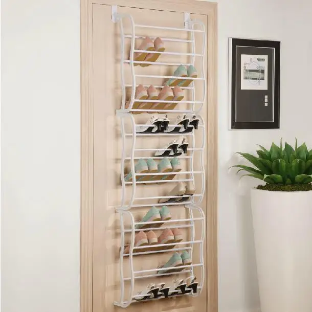 12 layers door back shoe rack hanging behind the doorin Easels from