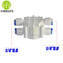 Фильтр для воды Запчасти 1/" Диаметр трубы автоматическое отключение 4-ходовой клапан Давление Регулятор Аквариум Фильтр для очистки воды обратного осмоса машина