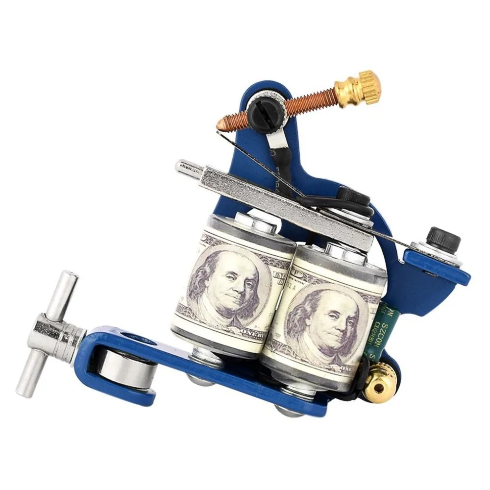 

New Coils Iron Tattoo Machine Liner Shader Portable Handmade Tattoo Guns Beauty Makeup Tool for Body Art Tattoo Equipment