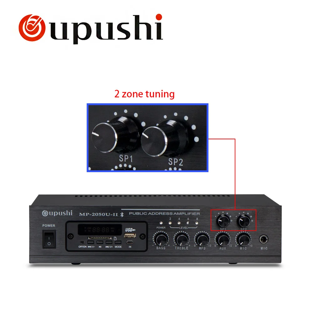 Oupushi Home Music System 100V Bluetooth Amplifier