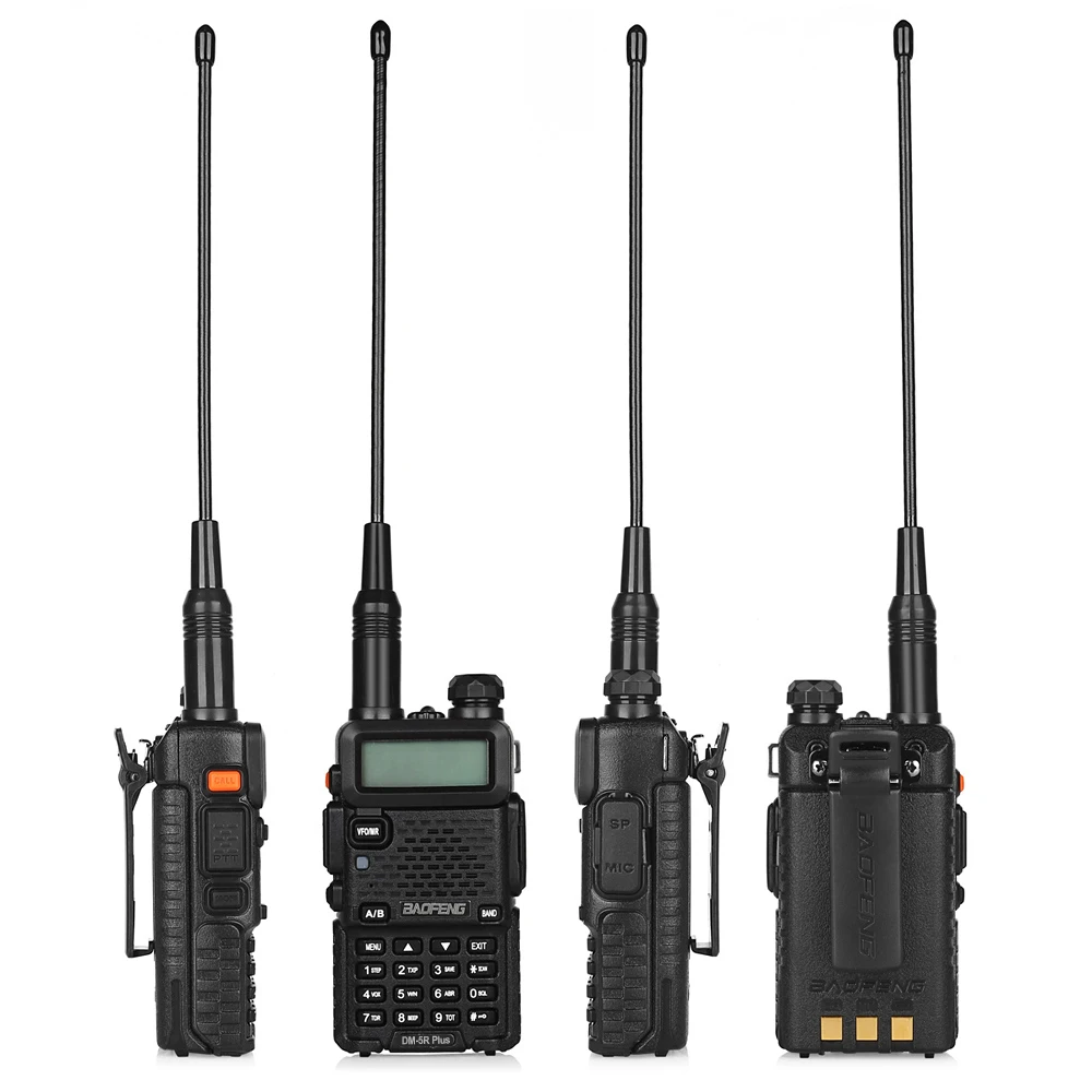 Baofeng DM-5R Plus Dual Band DMR Digital Walkie Taklie Transceiver 1W 5W VHF UHF 136-174/400-480 MHz Two Way Radio 2000mAH