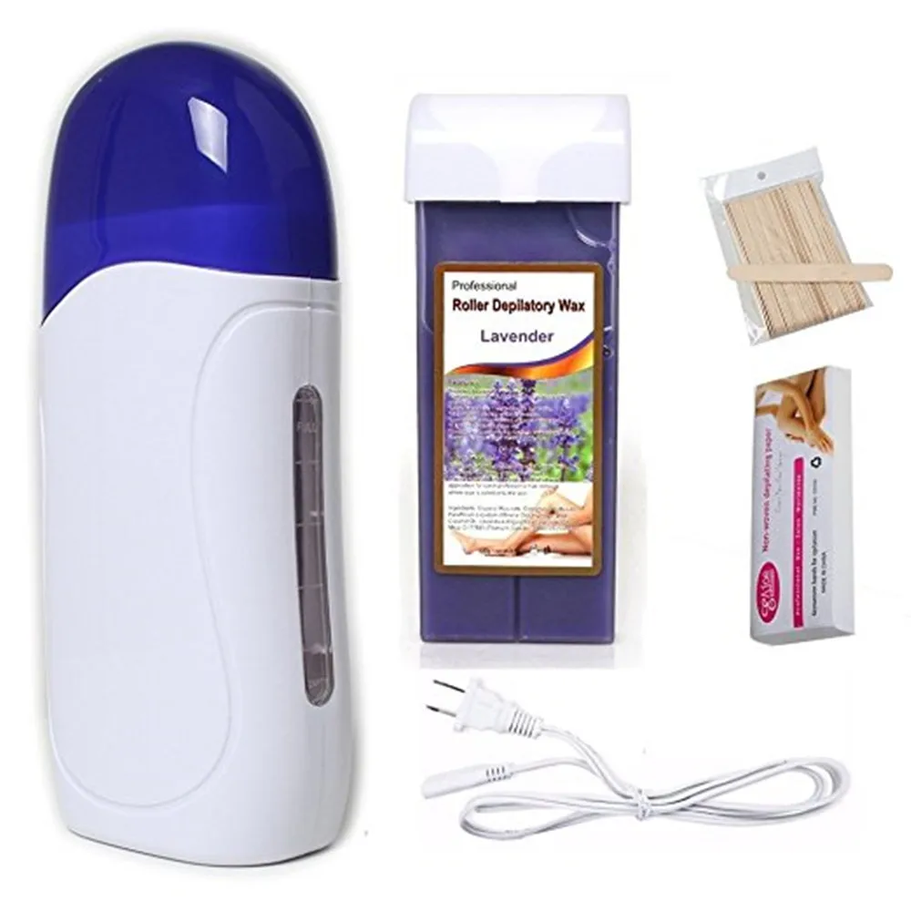 Electric Epilator Wax Heater Women Rolling Cartridge Depilatory Heater