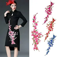 Аксессуары для одежды вышивка cheongsam паста большие части ткани паста Национальный стиль цветок сливы