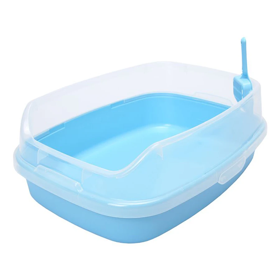

Plastic Bedpan Pet Indoor Cats Toilet Portable Cat Potty Closed Bandeja Gato Litter Box Arenero De Gatos Animals Product 80Z2085