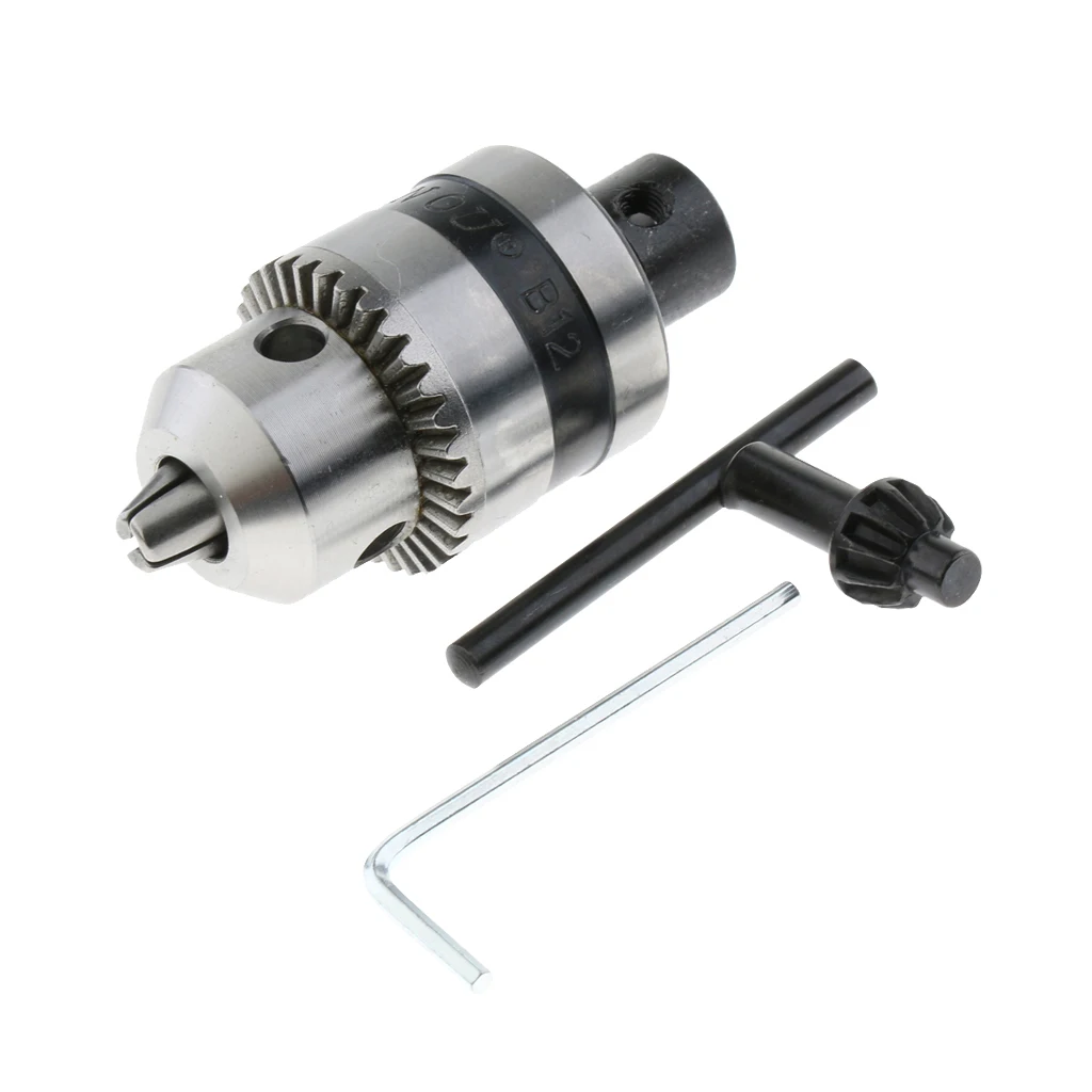 1.5-10mm Capacity Drill Chuck 1/4' Hex Shank Converter Quick Connect Adapter