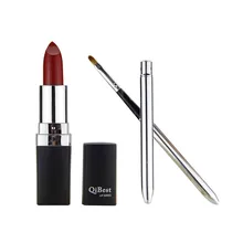 2 шт./компл. матовая губная помада телесного цвета губная помада Увлажняющая губная помада мате с кистью для губ ручка для макияжа