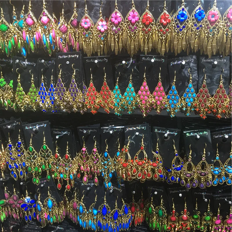 20 пар, много цветов, резные серьги в виде букле, смешанные стильные женские длинные висячие серьги в богемном этническом стиле