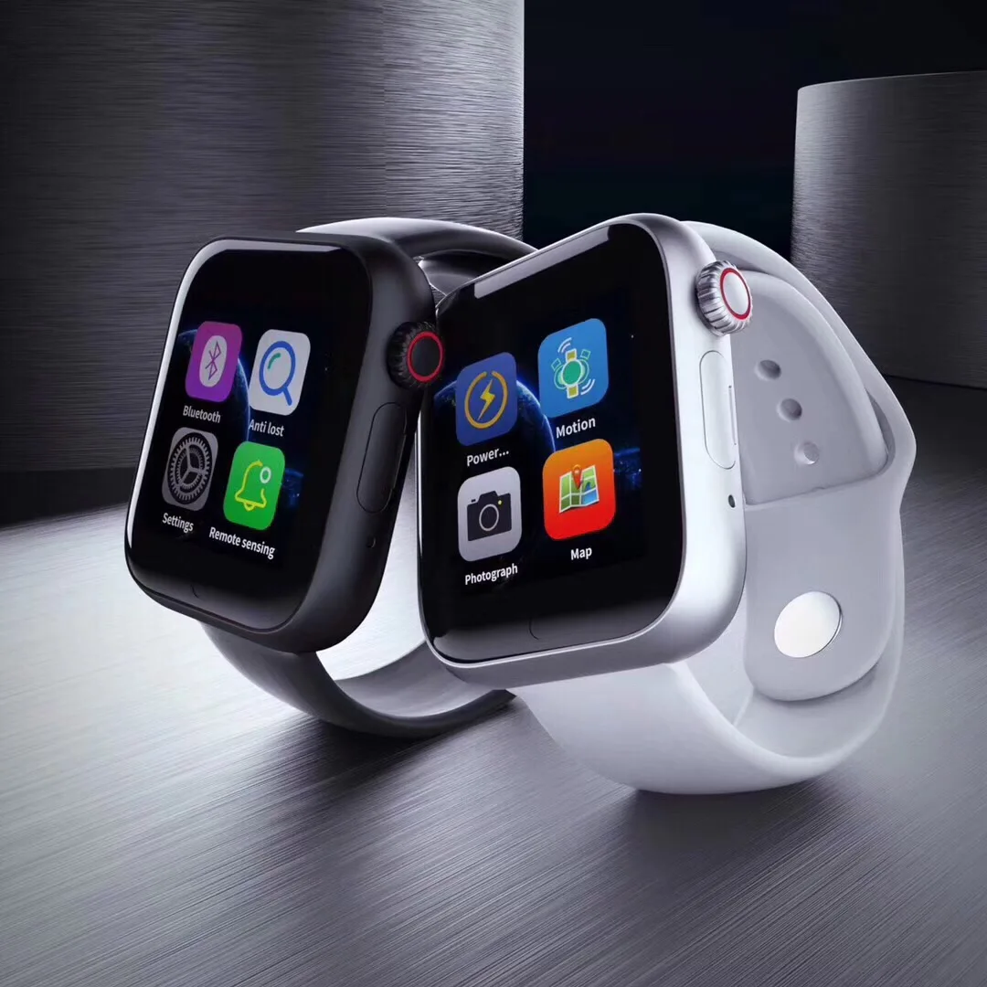 Новейшие 1,54 дюймовые Смарт-часы с поддержкой sim-карты TF камера Whatsapp для Android Apple Phone умные часы для мужчин, женщин и детей