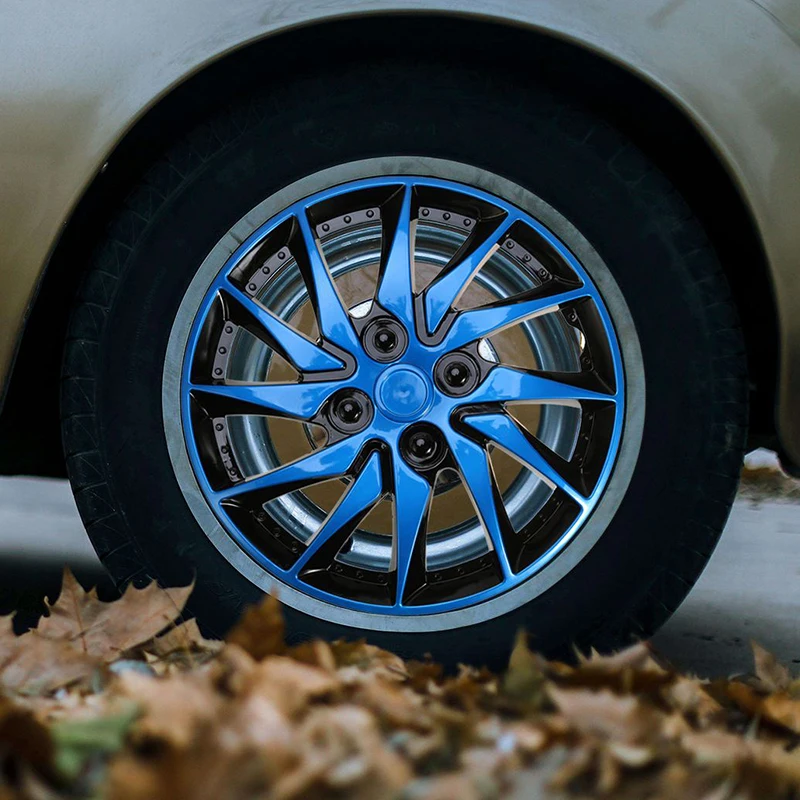 

1pc 15.5 inch Car Trims Hubcap Wheel Caps Plastic Auto Wheel Cover Hub Caps Wheel Protector 4 Colors Decoration Car Styling