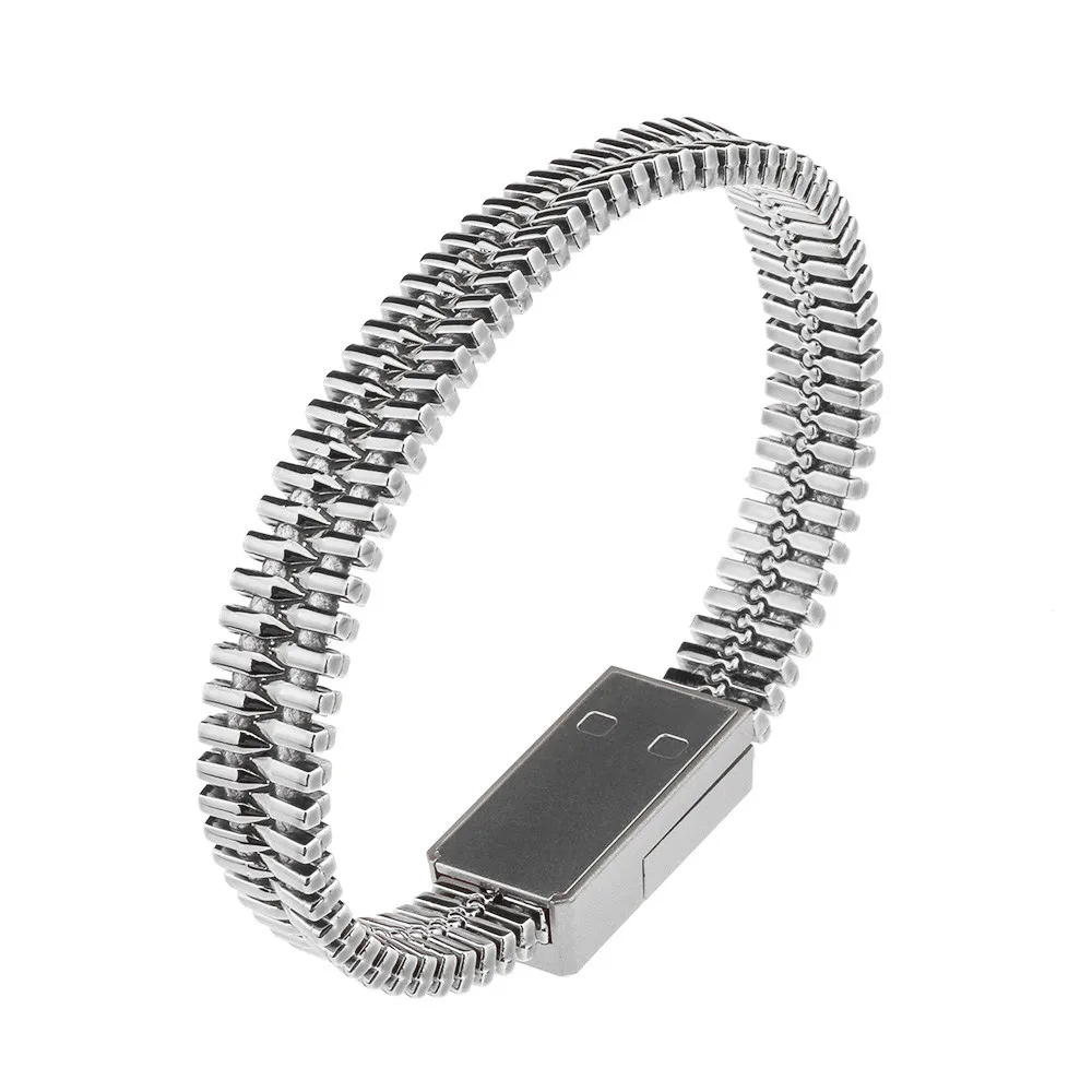 Зарядное устройство-браслет для телефона Android Micro USB кабель для быстрой зарядки