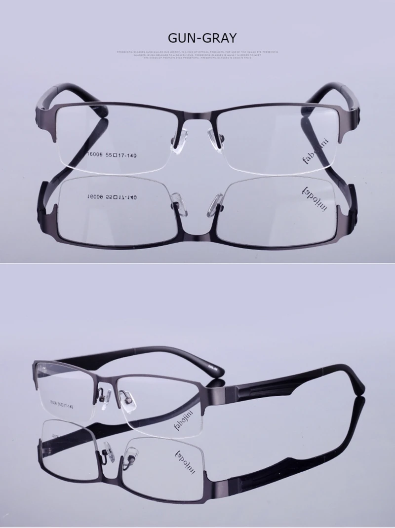 Оправа для очков, мужские компьютерные оптические очки по рецепту близорукости, прозрачные линзы, оправа для глаз, мужские очки QF158