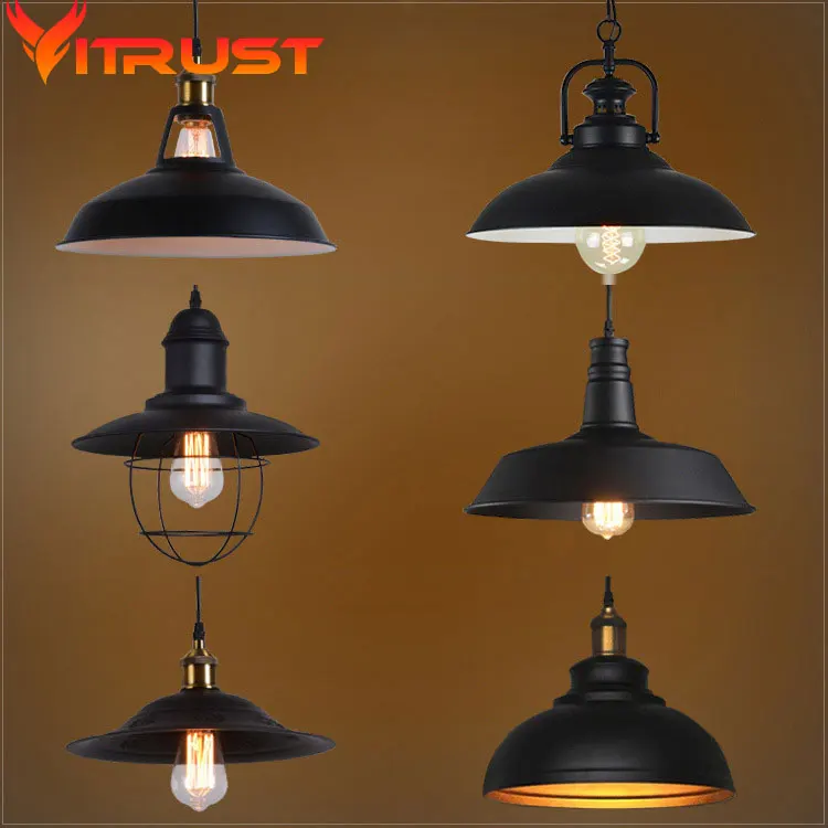 

Retro Loft style bar/restaurants pendant lighting fixture industrial hanging light deco dinning room lighting fixtures