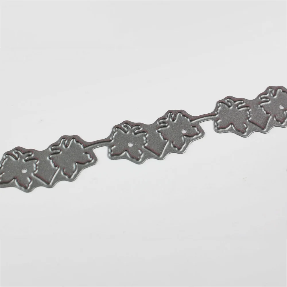

YaMinSanNiO 1 Pcs/lot Metal Cutting Dies Scrapbooking For Card Making Embossing Cuts New Craft Butterfly Pattern Rib Bar Frame