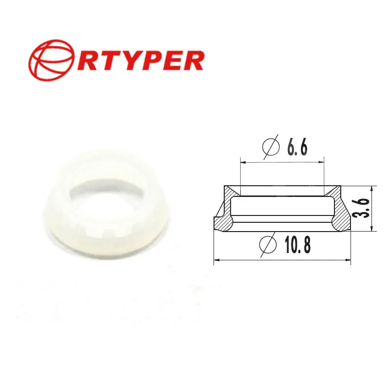 

50/100pcs Fuel Injector Plastic Caps Pintle Size 10.8*6.6*3.6mm