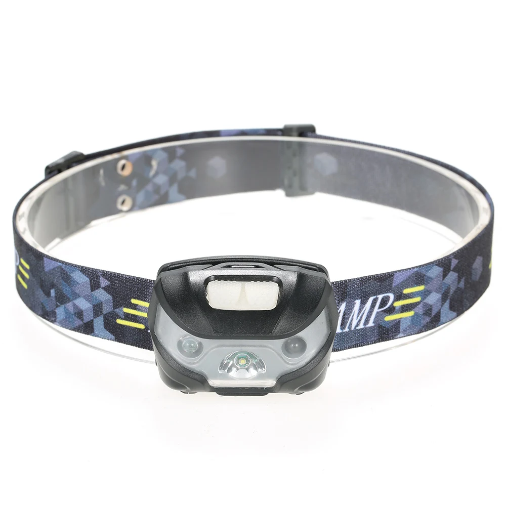 Наружный USB порт зум светодиодный налобный фонарь Сенсорный Водонепроницаемый с