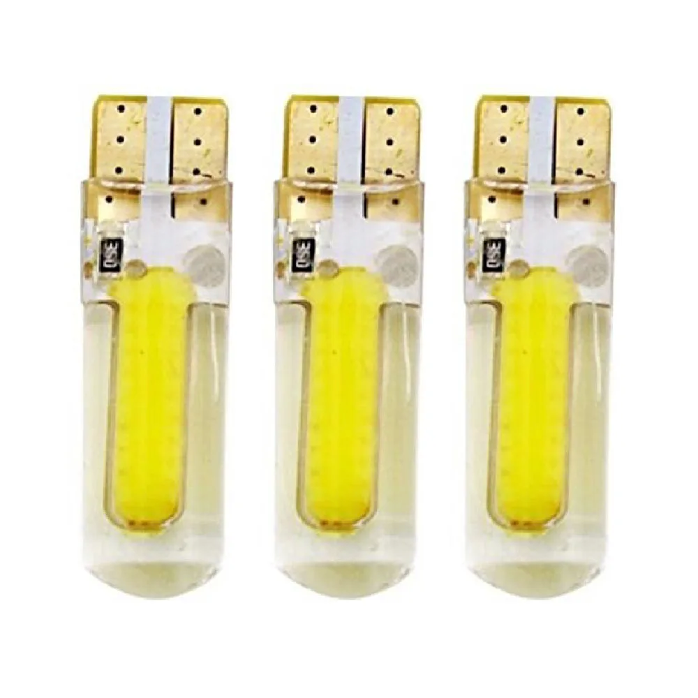 (YSY2)100 Pcs Car LED Silicone Small Lights T10 194 W5W COB White Light Car-styling | Автомобили и мотоциклы