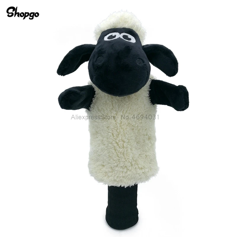 Plush Sheep Golf Head Cover Fairway Woods & Hybrid Rescue Cartoon Animal Golf Clubs Headcover Mascot Novelty Cute Gift Plush Sheep Golf Head Cover Fairway Woods & Hybrid Rescue Cartoon Animal Golf Clubs Headcover Mascot Novelty Cute Gift