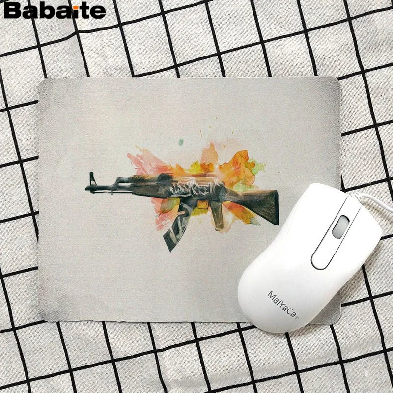 Babaite Забавный Cs Go Ak 47 красивый коврик для мышки в стиле аниме Гладкий блокнот