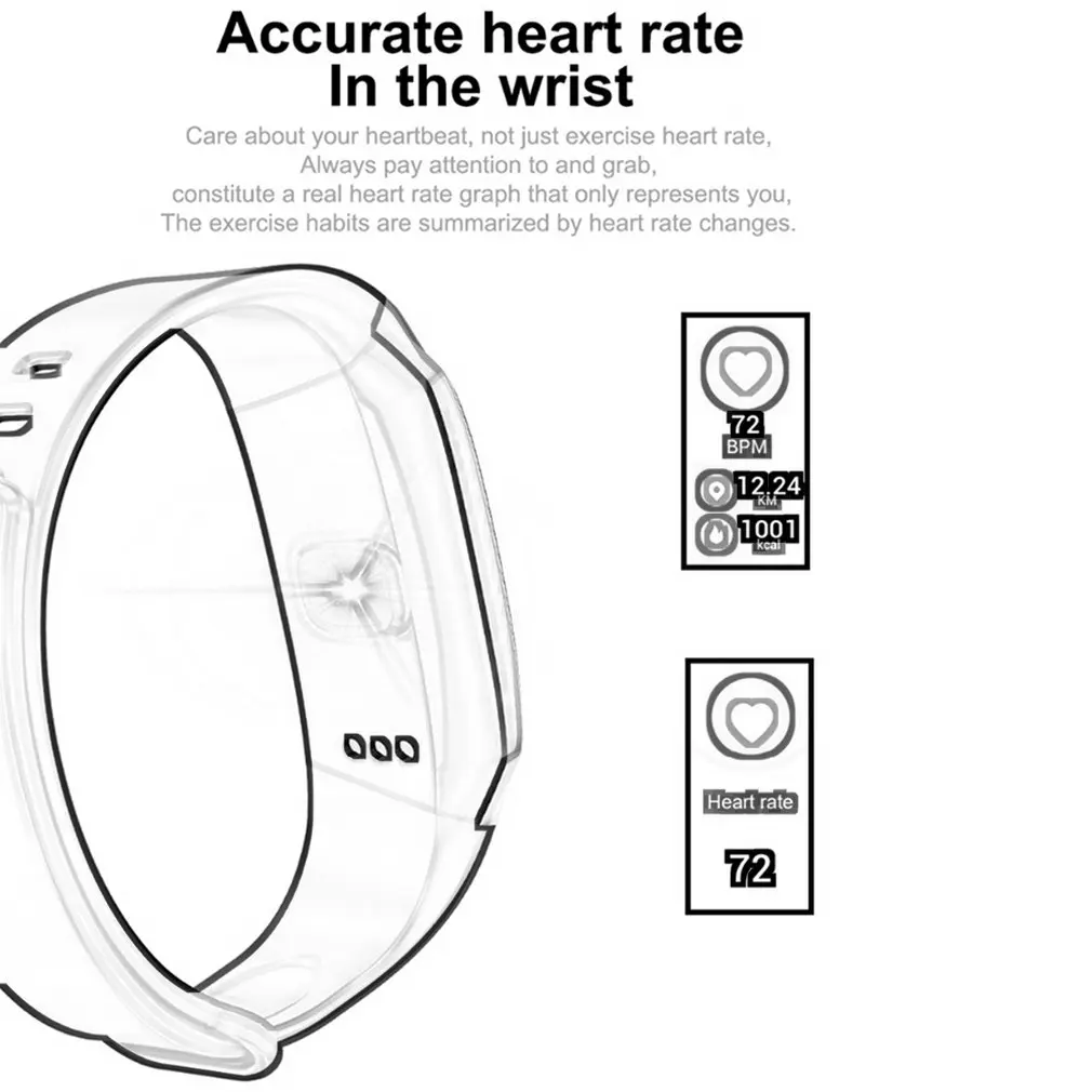 Умный Браслет E18 цветной сенсорный экран IP67 Водонепроницаемый кровяное давление кислородный монитор сердечного ритма умные часы дропшиппинг