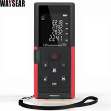 laser rangefinder laser telêmetro a laser Medidor de distância a laser range finder 40M 60M 80M 100M fita métrica trena digital governante Ângulo volume tester tools nível trena laser trena de medir a laser