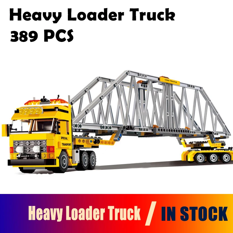 

02041 The Heavy Loader Truck Model Building Blocks toys compatible with lego City Series 7900 Educational DIY toys & hobbies