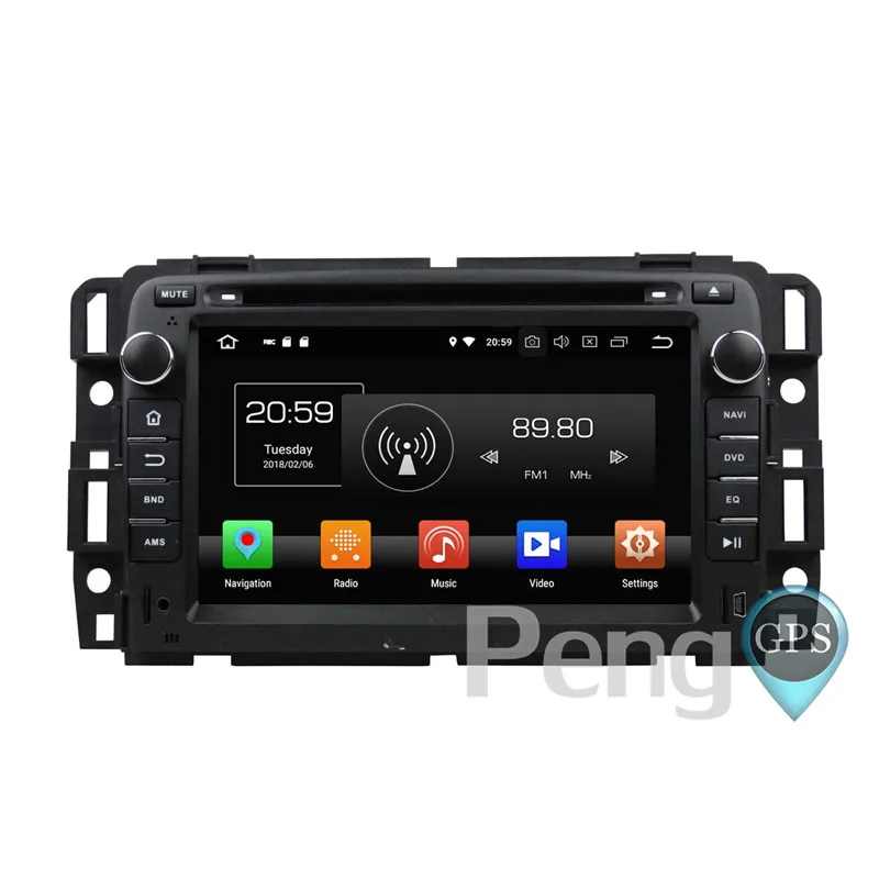 Flash Deal Android 8.0 Car CD DVD Player GPS Navigation for Jeep Grand Cherokee GMC Yukon Tahoe 2006-2012 IPS Screen 1080P Video Headunit 5
