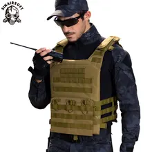 SINAIRSOFT Molle тактический JPC жилет страйкбол нейлон сумки милитари Регулируемый Открытый Рыбалка Охота CS амфибия жилет Z510