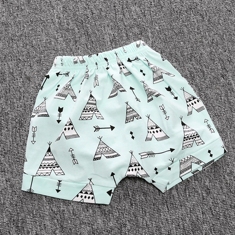 

Cheap Baby Girls Boys Shorts 2019 Summer Children's Clothing Toddler Print Cotton Kids Clothes Shorts Bloomers Bottom Pants Bebe