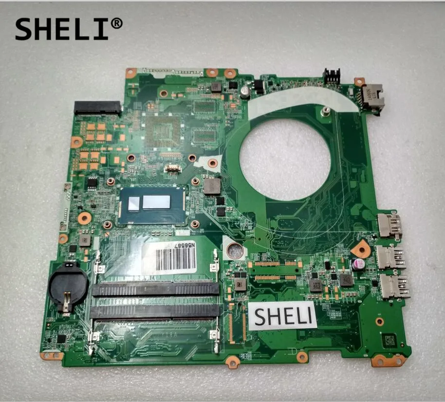 

SHELI For 17-F Motherboard with i5-4210U 1.7GHz CPU DAY11AMB6E0 767409-501 767409-001