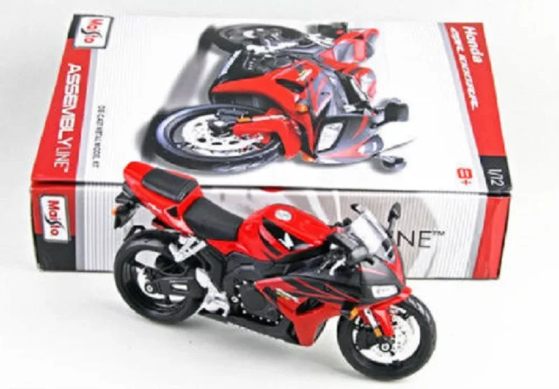 Maisto 1:12 Honda CBR1000RR CBR 1000RR сборная самодельная модель мотоцикла игрушечная красная