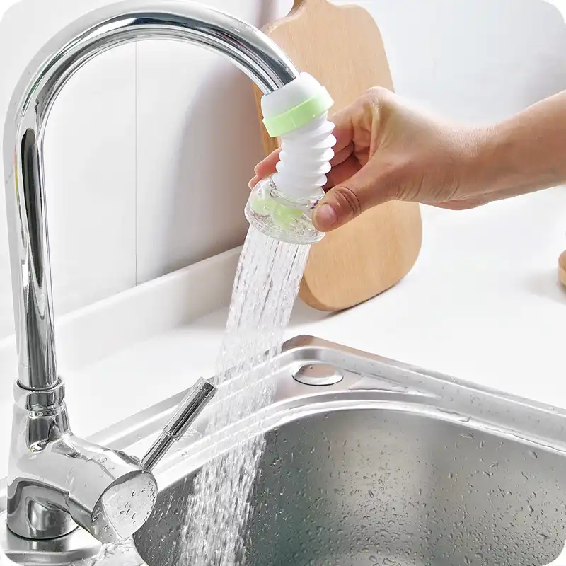 Household Rotatable Faucet Sputtering Filter Water Throttle Filter