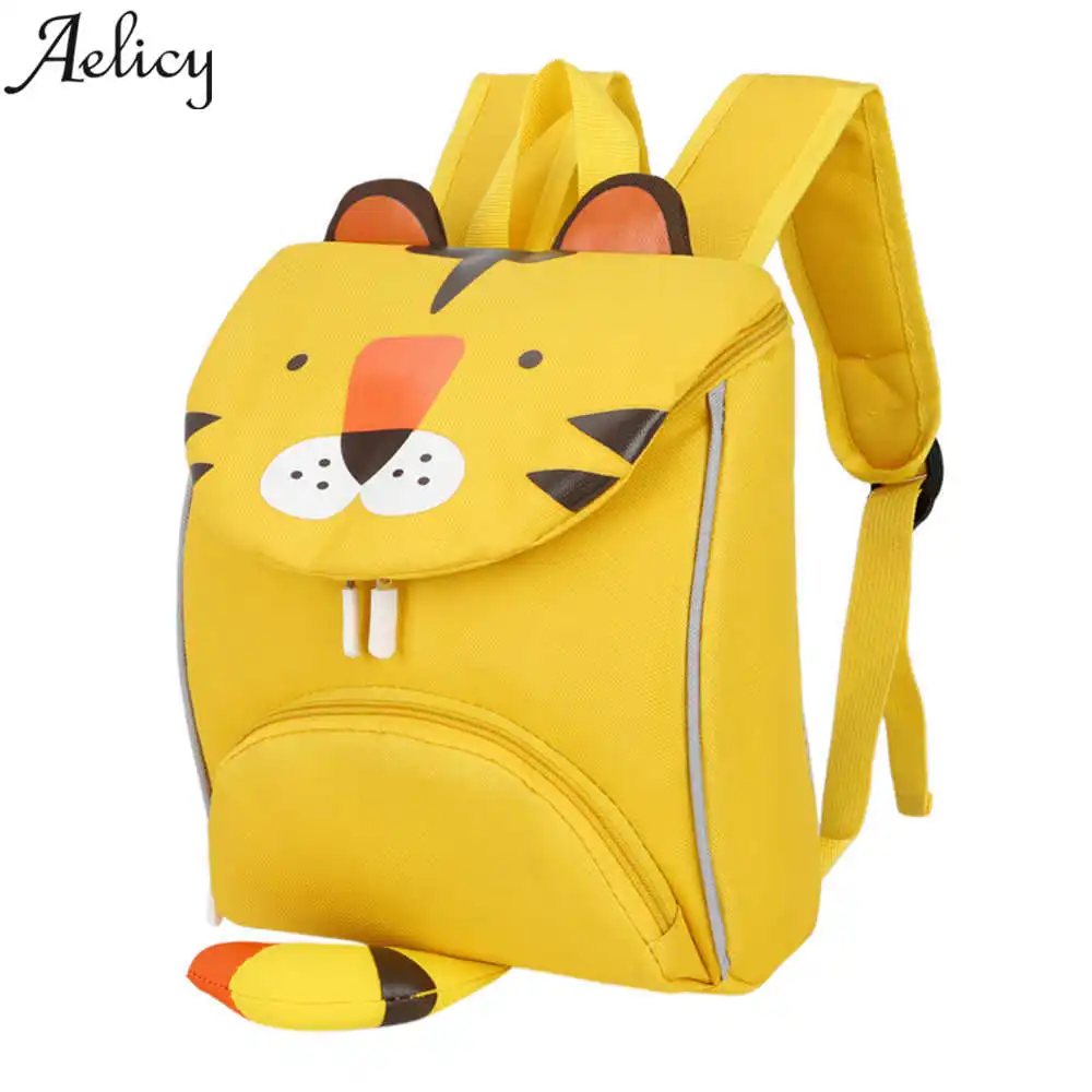 Aelicy Cute Mini Backpacks Animals Kids Baby Bags Kindergarten 3D