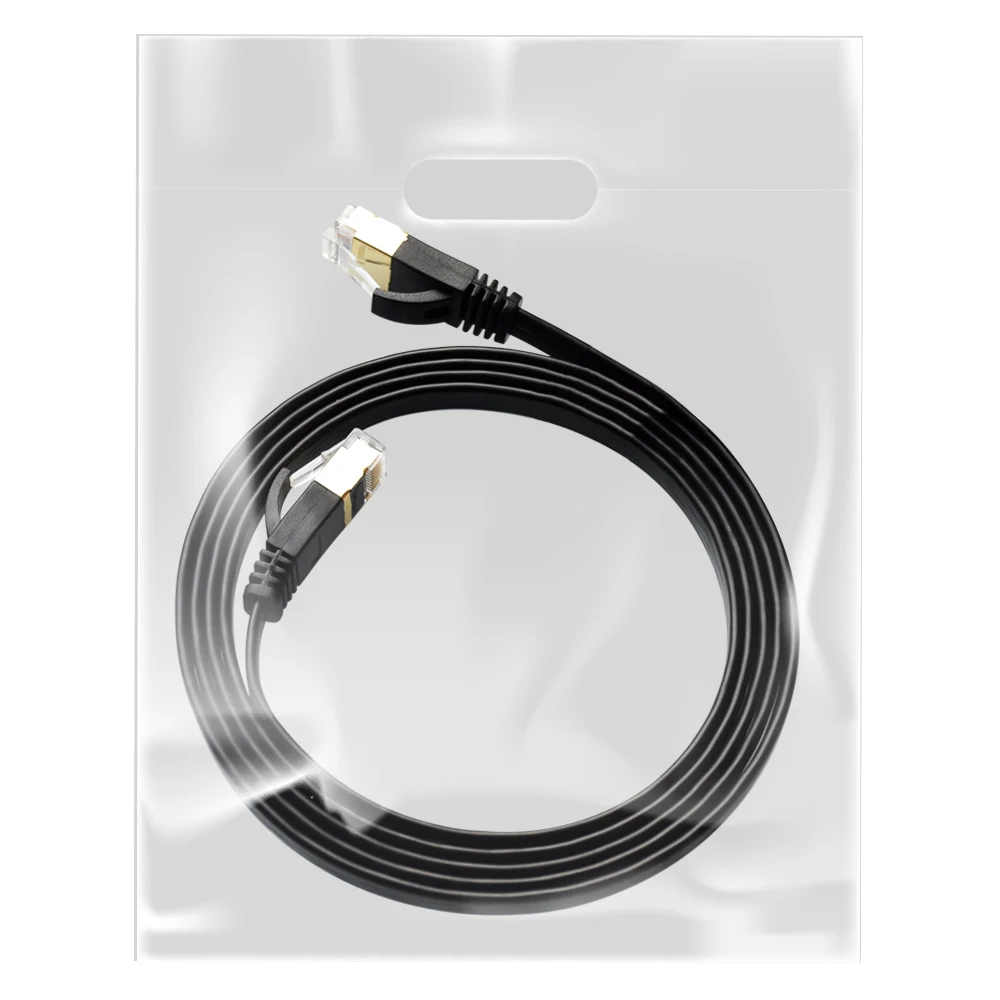 Ethernet кабель RJ45 Cat7 Lan Плоский UTP сетевой для совместимый патч корд модема