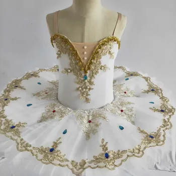 

White Professional Ballet Tutu kids child girl women adult ballet tutu dress women adult ballerina party ballet dance costume