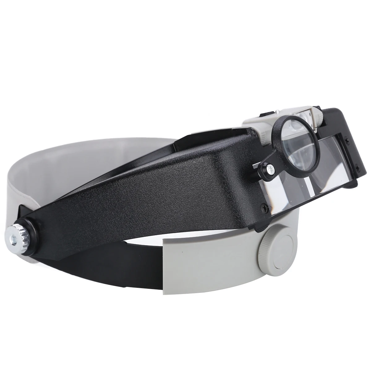 High Quality Head Magnifier Headband LED Power Light Visor Glasses for Jewelry Making Elderly Reading  Magnifying Optical Lens