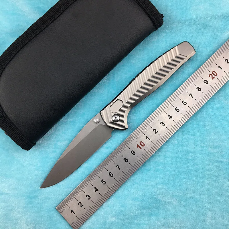 

LEMIFSHE Limited Edition AXIS 781 D2 Steel Aluminum Handle Folding Knife Camping Outdoor Kitchen Knife Fruit Knife EDC Tools