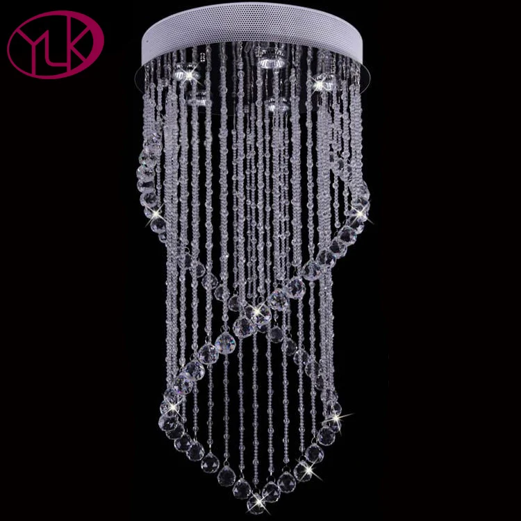 

Youlaike Moden Chandelier For Living Room Luxury Spiral Design Home Decoration Lighting Fixture Flush Mount Hanging Lighting
