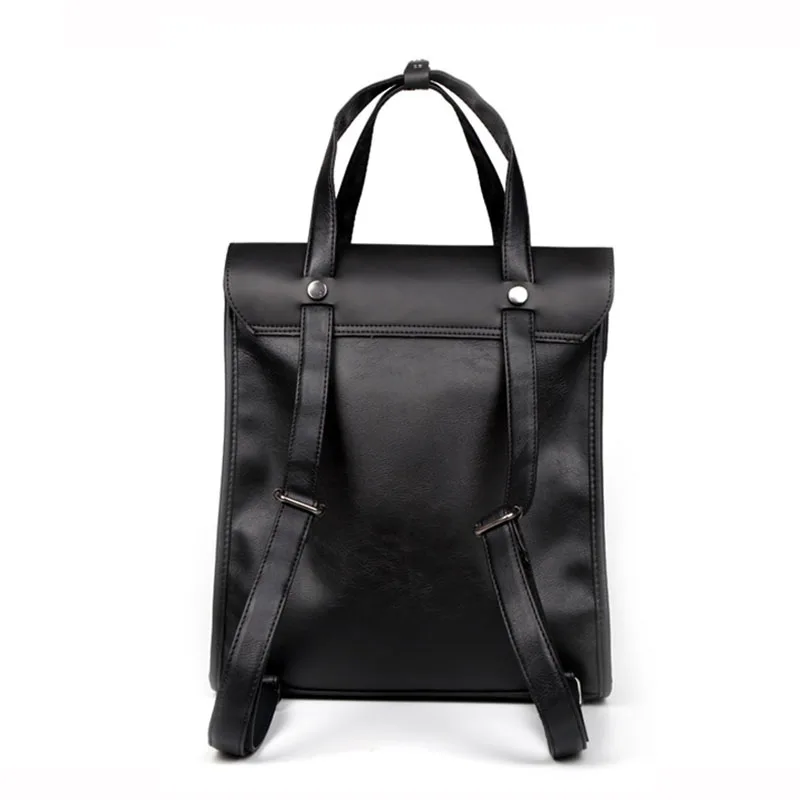 2019 Men Backpack Men's Backpacks for Teenager Luxury Designer pu Leather Male High Quality Travel Backpacks