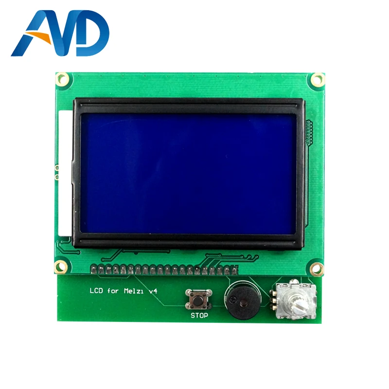 Аксессуары для 3D-принтера ЖК-экран 12864 платы Wanhao I3 V1.1 Melzi | Компьютеры и офис