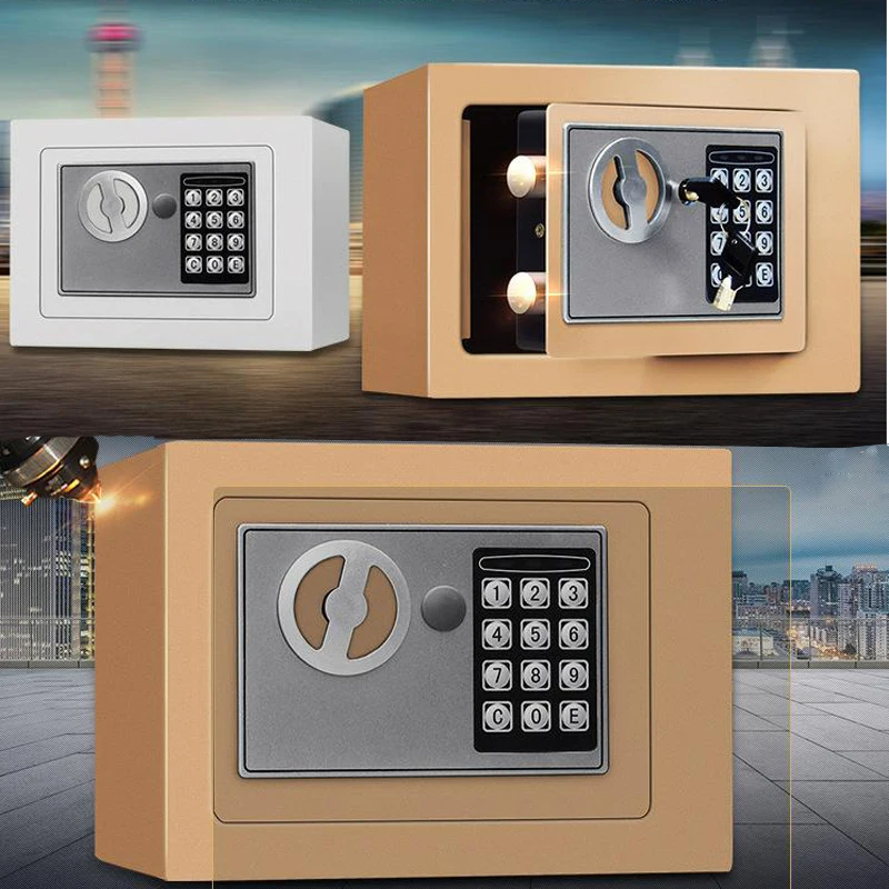 Цифровой электронный кодовый замок для дома и офиса безопасный Чехол для программирования ключей 3-8 цифровая клавиатура Сейф Коробка для