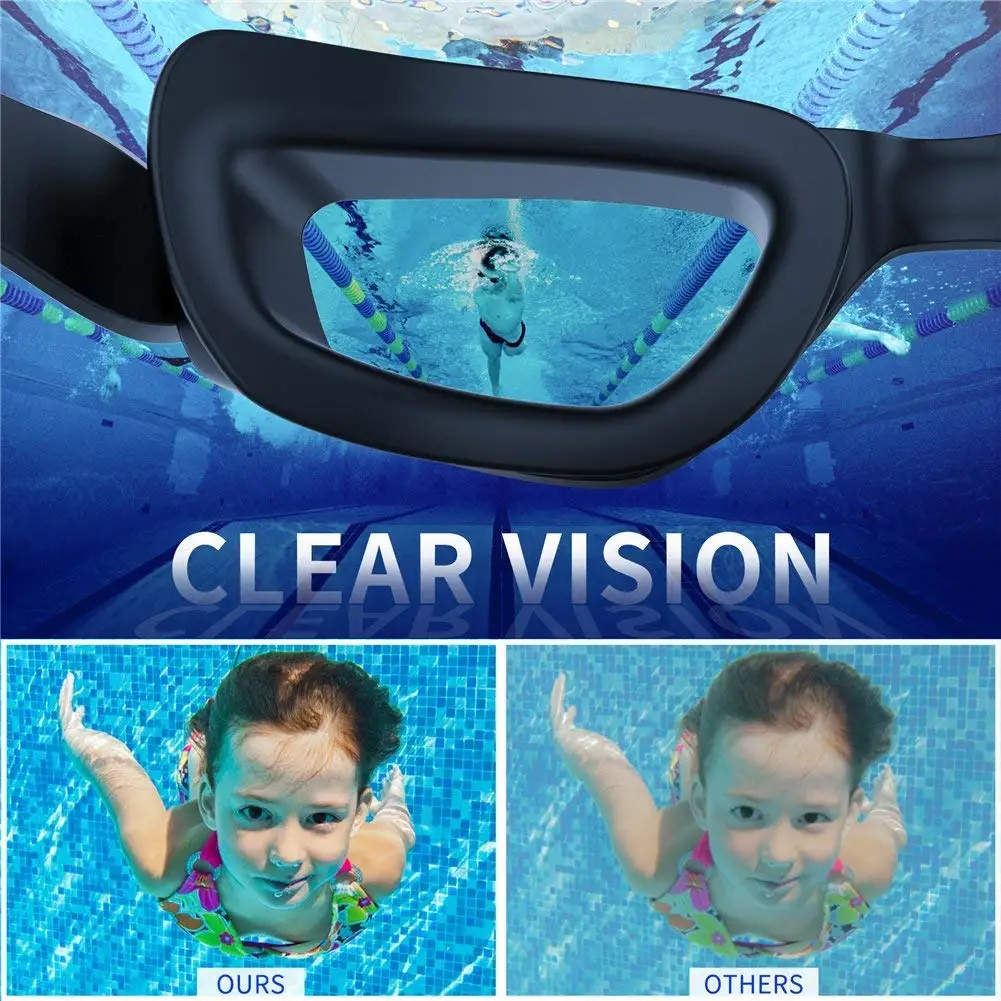 Плавание ming очки взрослых geogle близорукость Professional 5 в 1 плавание набор защитных очков Анти туман УФ водостойкий рецепт