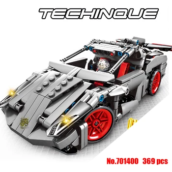 

SEMBO 701400 Speed Champion Venano Pull Back Racer Car Building Blocks Compatible With Toys Technic Toys Car