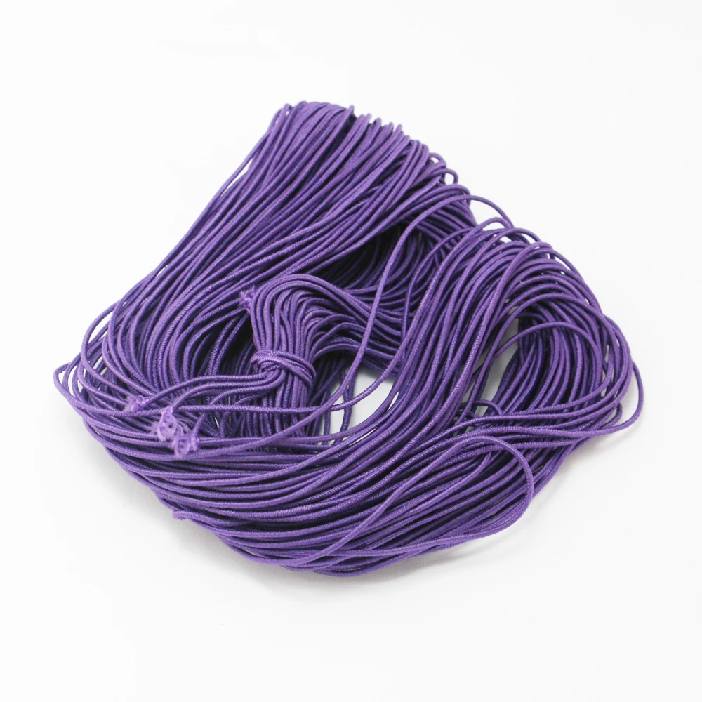 Новое поступление 1 мм 25 м/sheef(cut) свободный эластичный шнур для бисероплетения веревка стрейч Многоцветные украшения для одежды Фурнитура для DIY