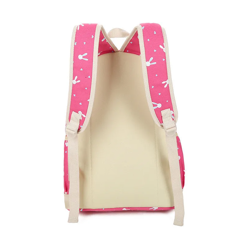 الحقائب المدرسية للمراهقين الفتيات المدرسية قدرة كبيرة السيدات الطباعة المدرسة على ظهره مجموعة الظهر Bagpack لطيف أكياس كتاب