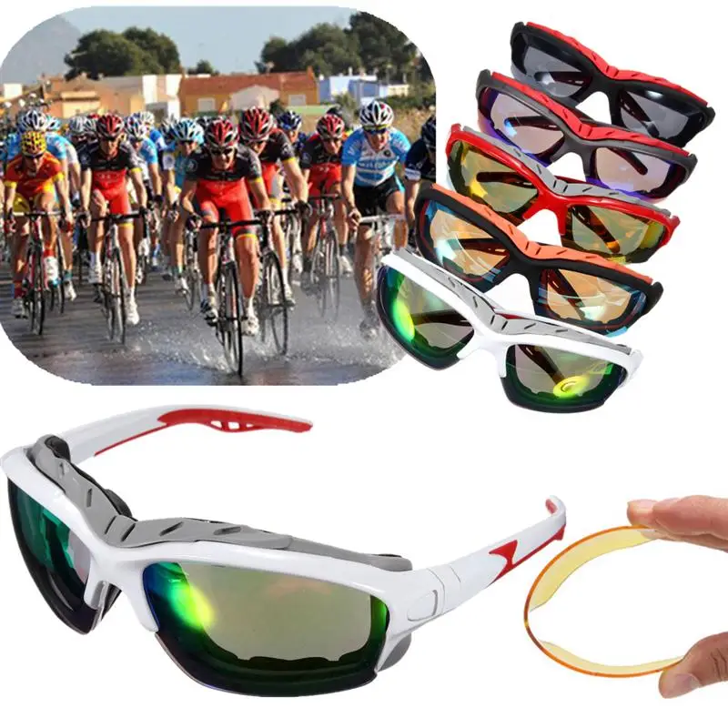 OUTERDO унисекс MTB Горная дорога велосипед солнцезащитные очки Портативный Открытый Спорт Велоспорт очки велосипедные солнцезащитные очки идеальный подарок