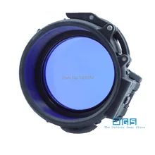 ThruNite Catapult Flashlight Flip BLUE Filter Lens Original ThruNite Torch Accessory